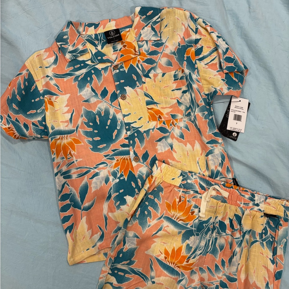 Volcom Tropical Kids Set
